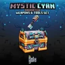 Mystic Cyan Animated Weapons & Tools Set