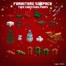 Medieval Furnitures Subpack - Christmas