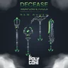 Decease Animated Weapons & Tools Set