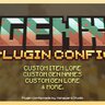 GenX Plugin Config | PREMIUM v2.0